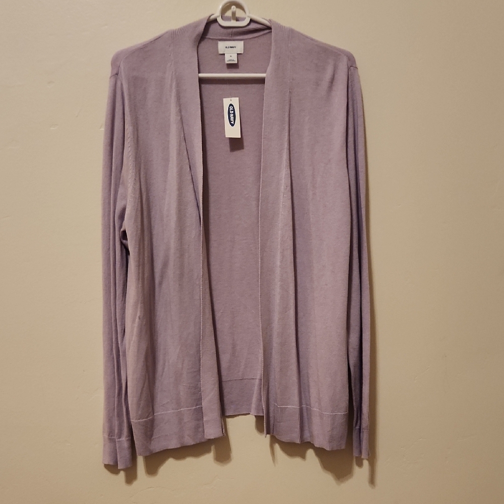 Old Navy Women's Soft Purple Cardigan